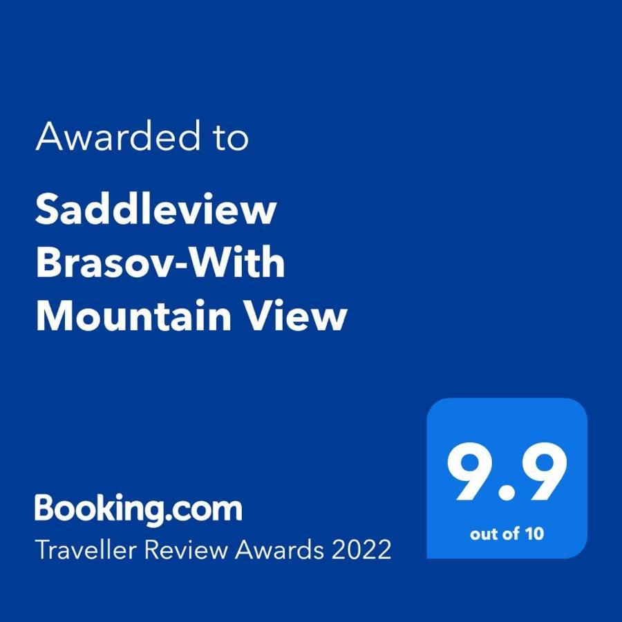 Апартаменты Saddleview Brasov-With Mountain View Экстерьер фото